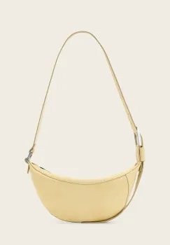 AllSaints geanta croissant de dama din piele LUNA imagine