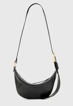 AllSaints geanta croissant de dama din piele LUNA imagine