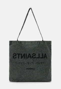 AllSaints geanta de bumbac M170XB imagine