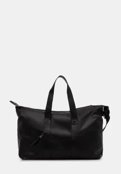 AllSaints geanta de calatorie pentru barbati din piele KEI imagine