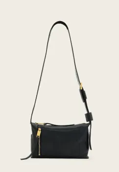 AllSaints geanta de mana din piele intoarsa ALBA imagine