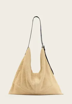 AllSaints geanta de mana din piele intoarsa ASHA imagine