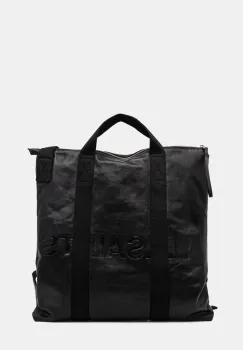 AllSaints geanta de piele KEI culoarea negru, M002XB imagine