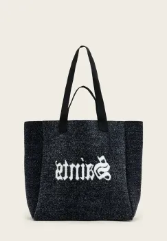 AllSaints geanta IZZY culoarea negru, W298XD imagine