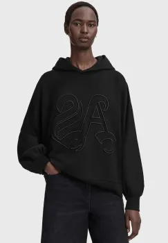 AllSaints hanorac de bumbac ARTIA imagine