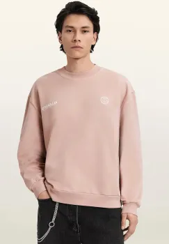 AllSaints hanorac de bumbac EMBLEM imagine