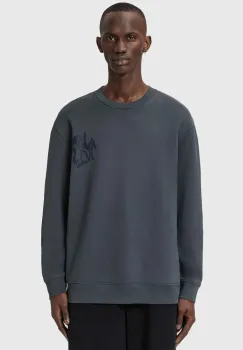 AllSaints hanorac de bumbac ORLANDO cu imprimeu, M058NB imagine