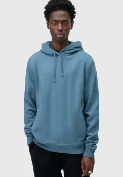 AllSaints hanorac de bumbac RAVEN OTH HOODY barbati, cu gluga, neted, M003NZ imagine