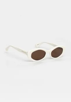 AllSaints ochelari de soare Carolyn culoarea bej, ALS5020 imagine