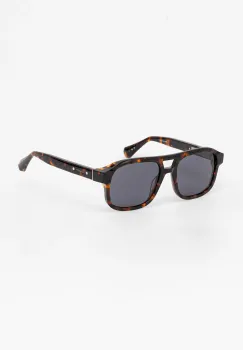 AllSaints ochelari de soare Enzo culoarea maro, ALS5016 imagine