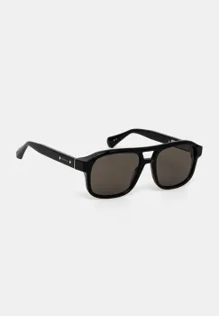 AllSaints ochelari de soare Enzo culoarea negru, ALS5016 imagine