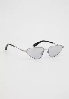 AllSaints ochelari de soare femei, culoarea gri imagine