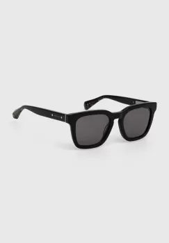 AllSaints ochelari de soare femei, culoarea negru imagine