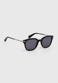 AllSaints ochelari de soare femei, culoarea negru imagine