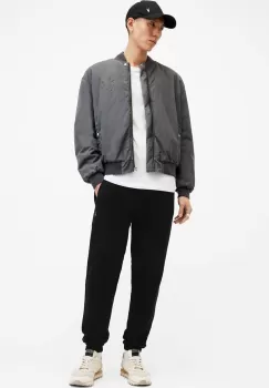 AllSaints pantaloni de trening din bumbac RAVEN SWEATPANT culoarea negru, neted, M031TA imagine