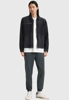 AllSaints pantaloni de trening din bumbac RAVEN SWEATPANT culoarea negru, uni, M031TA imagine
