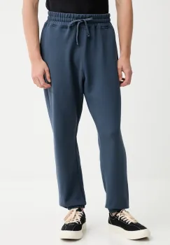 AllSaints pantaloni de trening din bumbac UNDRGRND culoarea gri, uni, M031TB imagine