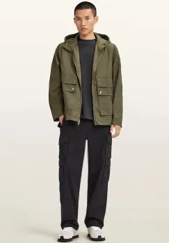 AllSaints pantaloni DECOY culoarea negru, drept, M029TC imagine