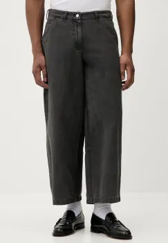 AllSaints pantaloni largi barbatesti din bumbac JACKSON imagine