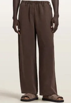 AllSaints pantaloni pentru barbati, cu amestec de in KORTEN imagine