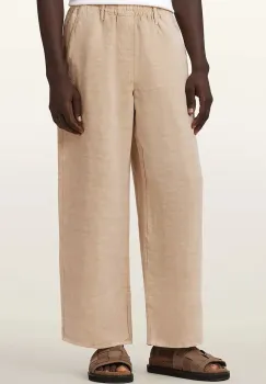 AllSaints pantaloni pentru barbati, cu amestec de in KORTEN imagine