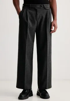 AllSaints  pantaloni pentru barbati cu amestec de lana COLWYN imagine