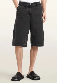 AllSaints pantaloni scurti cargo pentru barbati, din bumbac JACKSON imagine