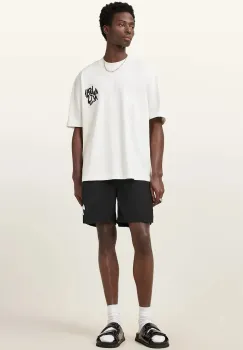 AllSaints pantaloni scurti de baie ORLANDO culoarea negru, M016WC imagine