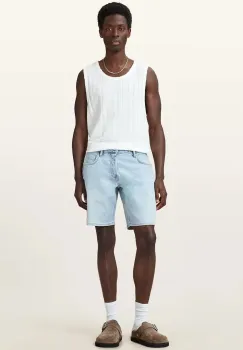 AllSaints pantaloni scurti  jeans SWITCH M022TC imagine