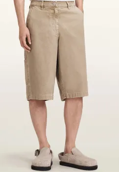 AllSaints pantaloni scuti cargo pentru barbati, din bumbac JACKSON imagine