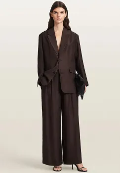 AllSaints  pantaloni wide leg pentru femei cu in CHARLEY imagine