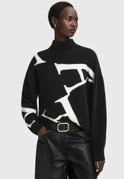 AllSaints pulover din amestec de lana A STAR imagine