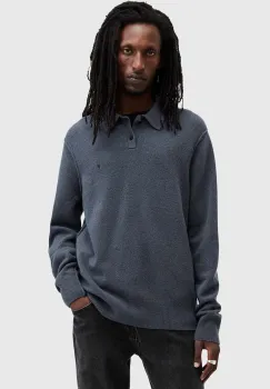 AllSaints pulover din amestec de lana STATTEN barbati, M038KA imagine