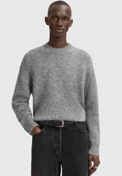AllSaints pulover din amestec de mohair COBY culoarea gri, M005KD imagine