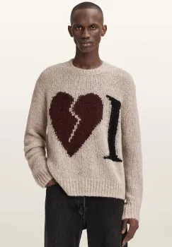AllSaints pulover pentru barbati, din lana LOVER KNIT imagine