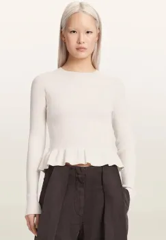 AllSaints  pulover pentru femei cu vascoza JAS imagine