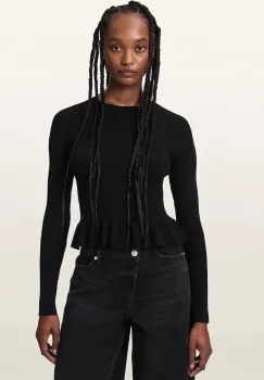 AllSaints  pulover pentru femei cu vascoza JAS imagine