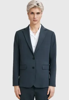 AllSaints sacou BAY culoarea negru, M017QC imagine