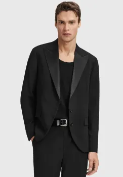 AllSaints sacou GERMAIN culoarea negru, M009QD imagine