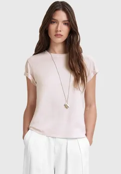 AllSaints tricou din bumbac ANNA culoarea verde, W191JB imagine