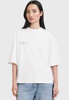 AllSaints tricou din bumbac AROMA culoarea alb, W136JC imagine