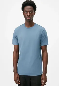 AllSaints tricou din bumbac BRACE barbati, neted, M030JB imagine