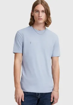 AllSaints tricou din bumbac BRACE barbati, neted, M030JB imagine