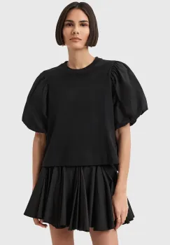 AllSaints tricou din bumbac JESS culoarea negru, W031JD imagine