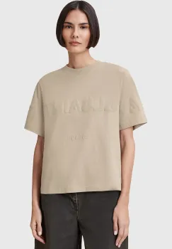 AllSaints tricou din bumbac LISA culoarea bej, W211JA imagine
