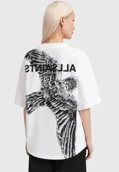 AllSaints tricou din bumbac SWOOP imagine