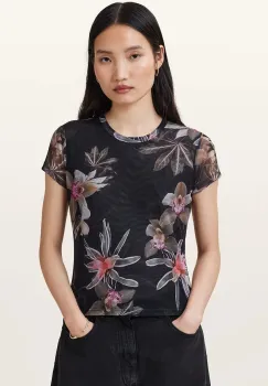 AllSaints tricou ELLIE culoarea negru, W267JC imagine