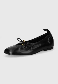 Alohas balerini de piele Rosalind culoarea negru, S100303.04 imagine