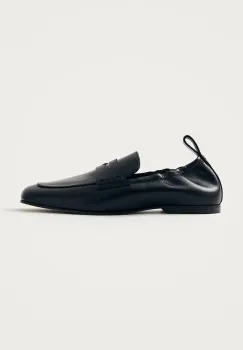 Alohas mocasini de piele Milada culoarea negru, cu toc plat, S100563-01 imagine