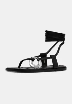 Alohas sandale de piele Morosia culoarea negru, S100785-01 imagine